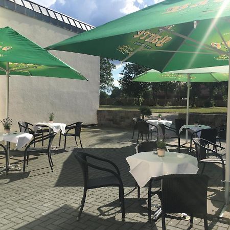 Restaurant Und Hotel Knostmann Hunteburg Exterior foto
